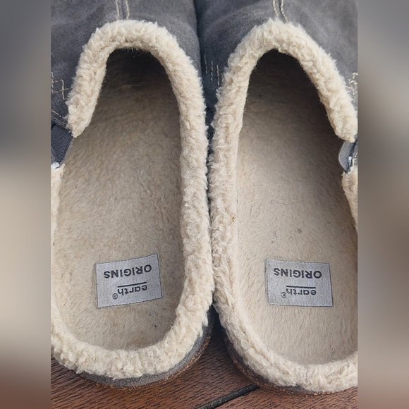 Earth Origins Aurora Johanna Grey Suede Clogs Sz 8.5 - Picture 8 of 9